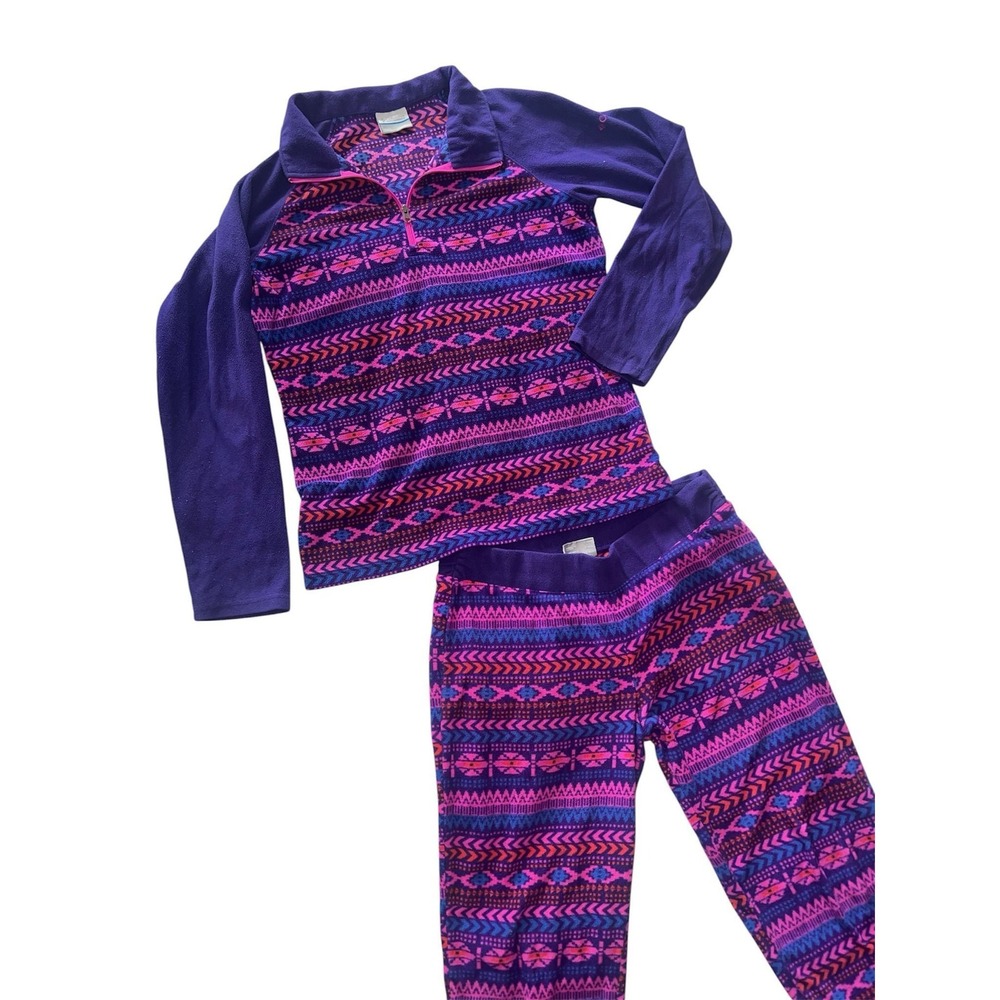 152.-   COLUMBIA 2-piece PJ set, Girls Size 14/16(large)